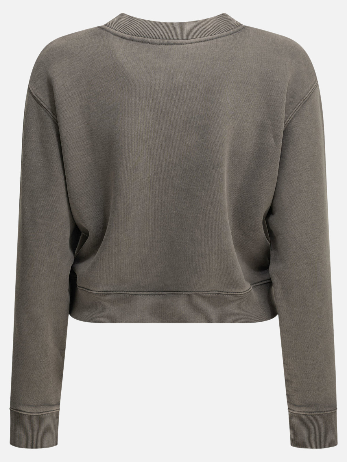 Maison Kitsuné Crewneck sweatshirt with logo Grey - VIETTI