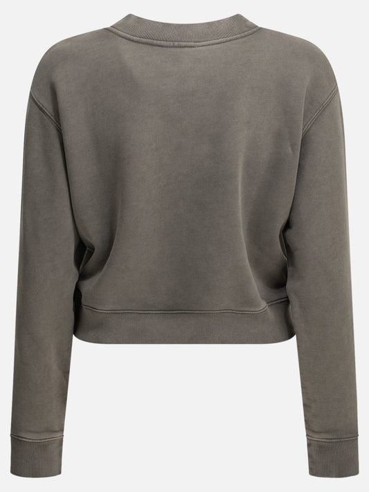 Maison Kitsuné Crewneck sweatshirt with logo Grey

