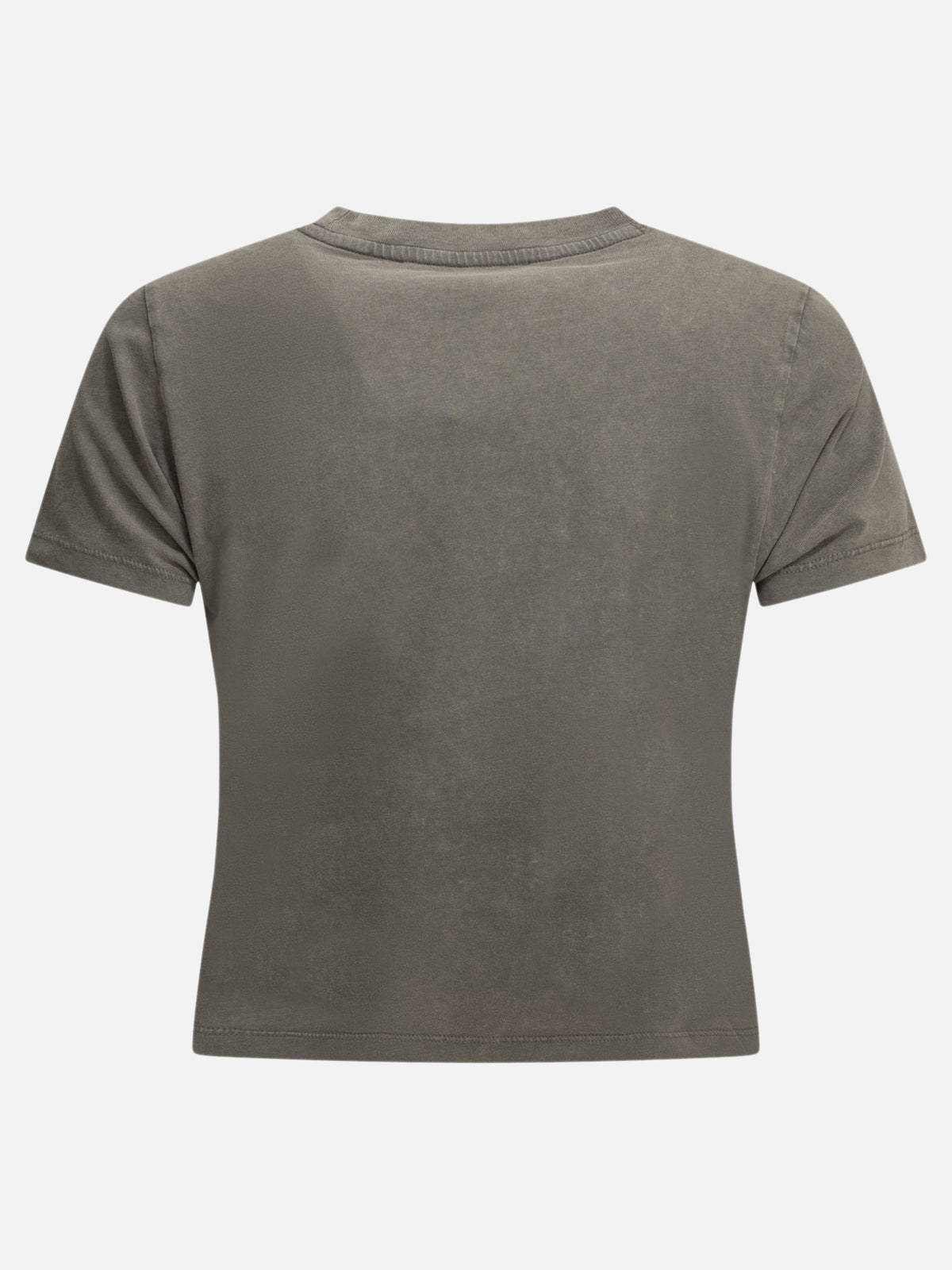 Maison Kitsuné "Faded" Crew-Neck T-Shirt Grey - VIETTI