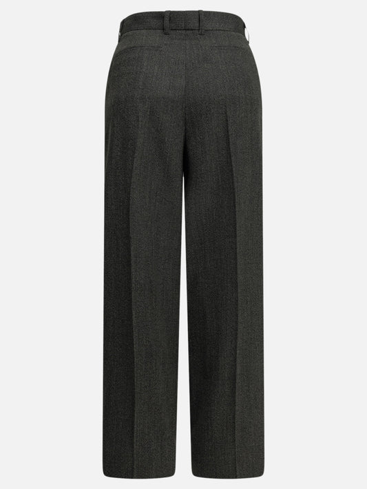 Maison Kitsuné Tailored pants made of wool blend Grey

