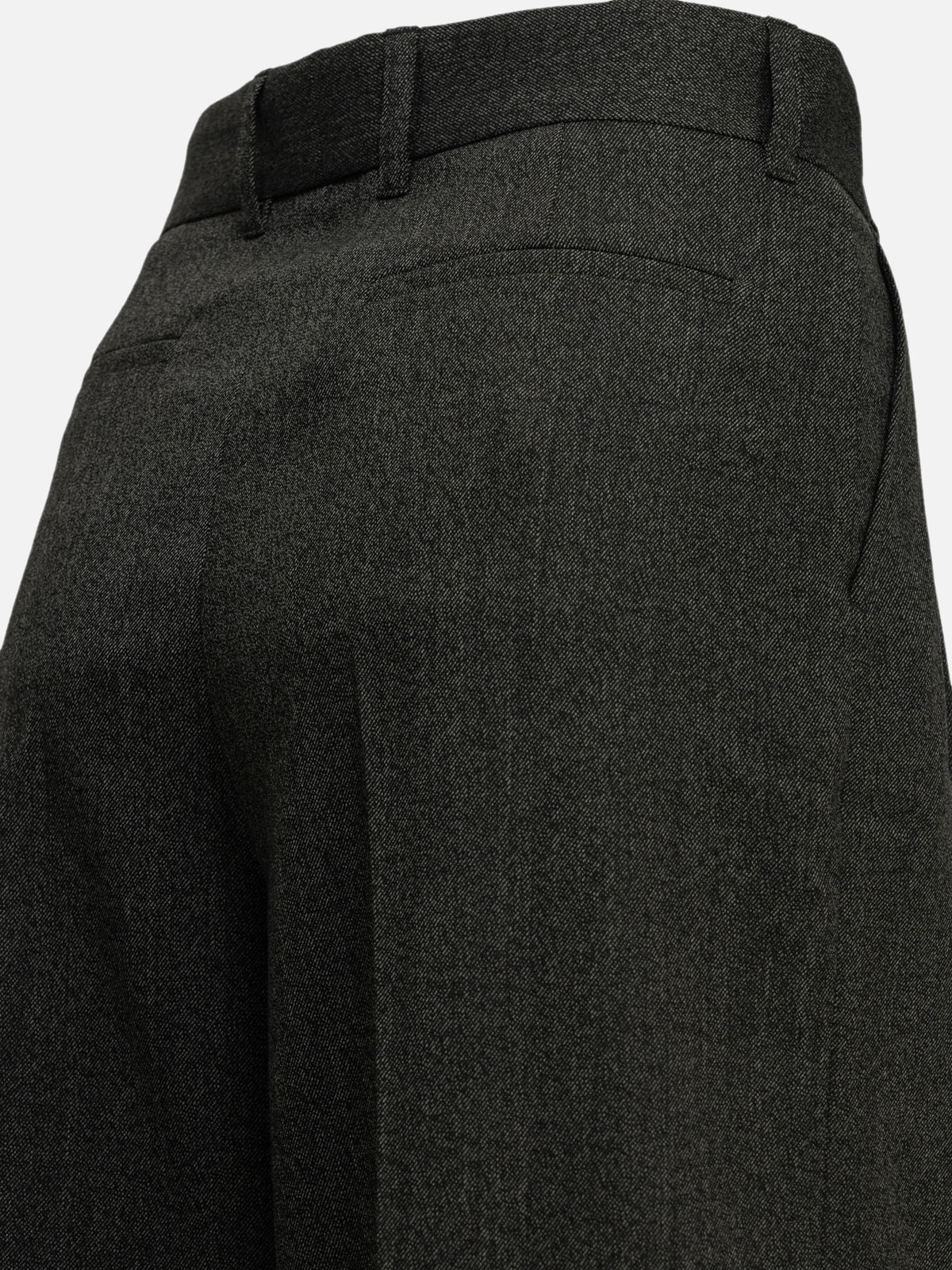 Maison Kitsuné Tailored pants made of wool blend Grey - VIETTI