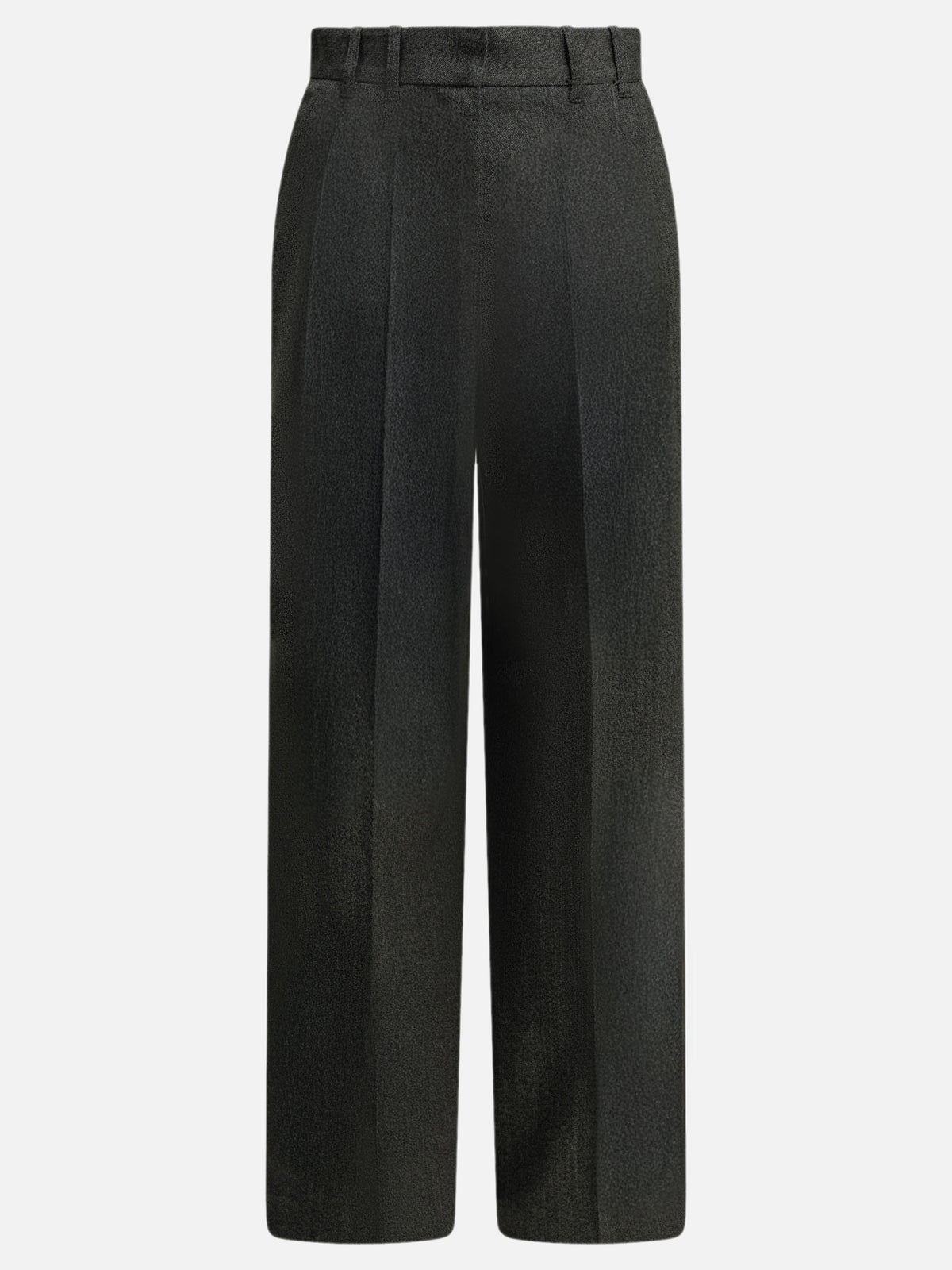 Maison Kitsuné Tailored pants made of wool blend Grey - VIETTI