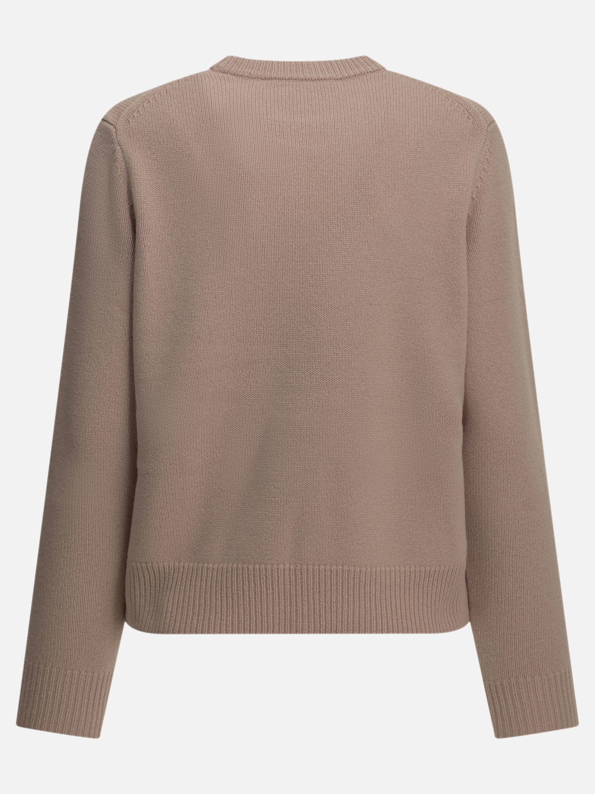 Maison Kitsuné Maglione girocollo "Fox Head" Rosa - VIETTI