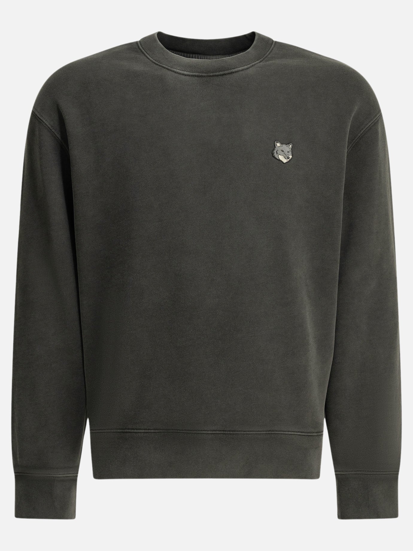 Crewnecks Logo  Black - Maison Kitsuné Men | PDP | VIETTI Online Store | thumbnail