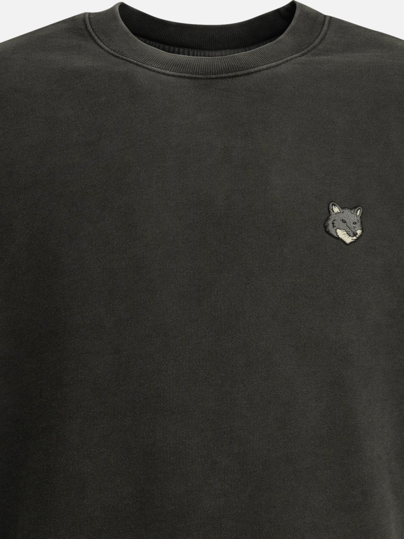 Crewnecks Logo  Black - Maison Kitsuné Men | PDP | VIETTI Online Store | Zoom-Modal_3
