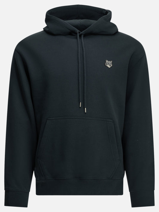Maison Kitsuné "Fox Head" Hoodie Blue

