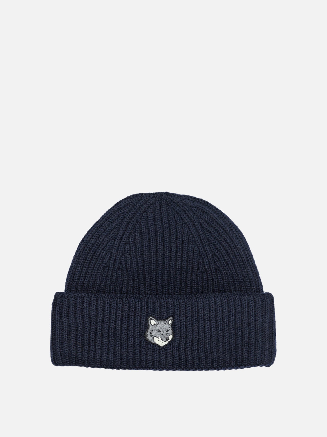 Maison Kitsuné "Hox Head" Beanie Blue - VIETTI