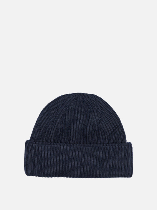 Maison Kitsuné "Hox Head" Beanie Blue

