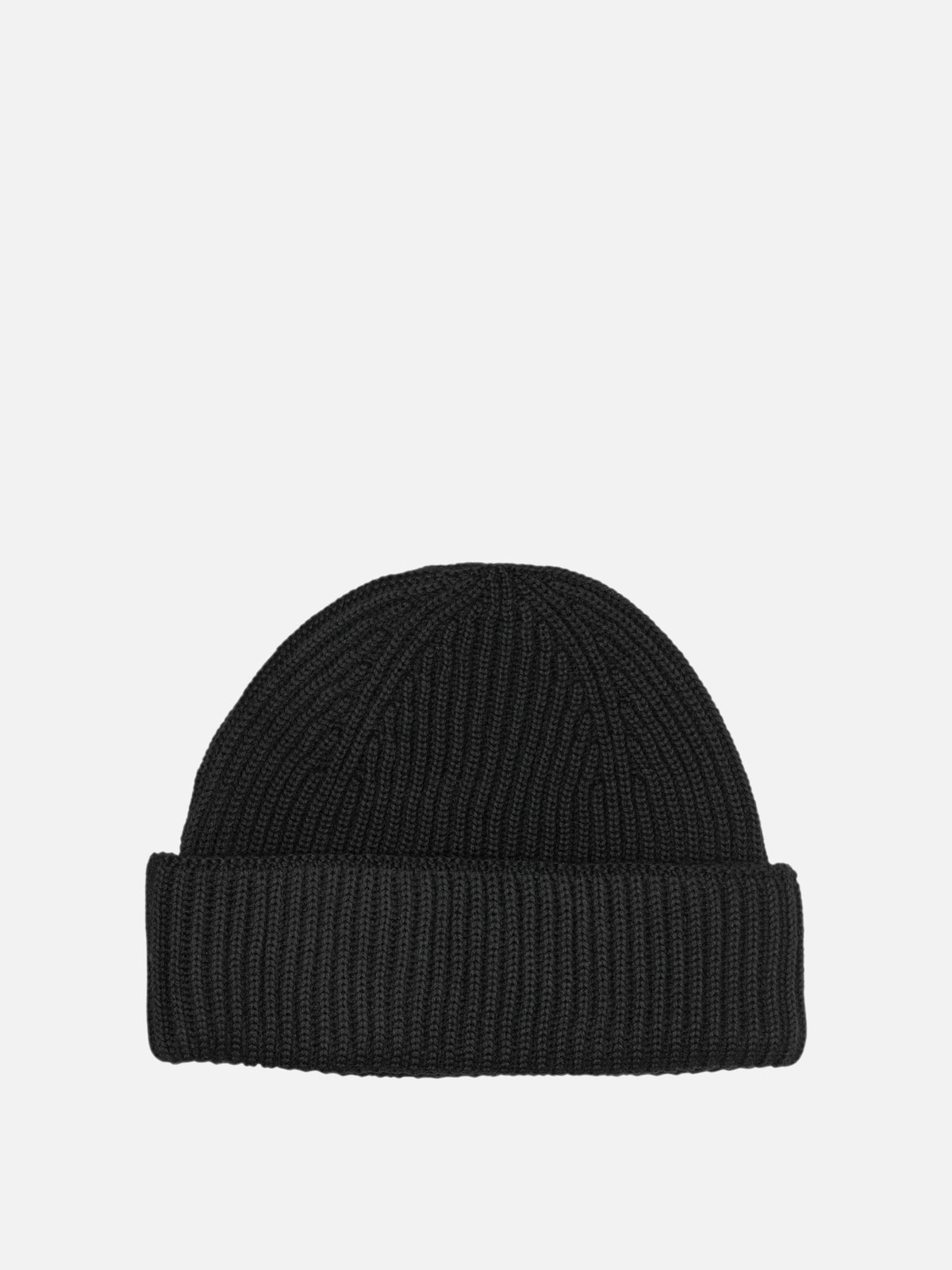 Maison Kitsuné "Fox Head" Beanie Black

