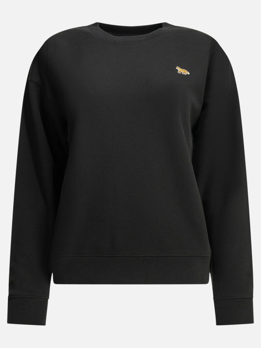Crewnecks Logo  Black - Maison Kitsuné Women | PLP | VIETTI Online Store 
