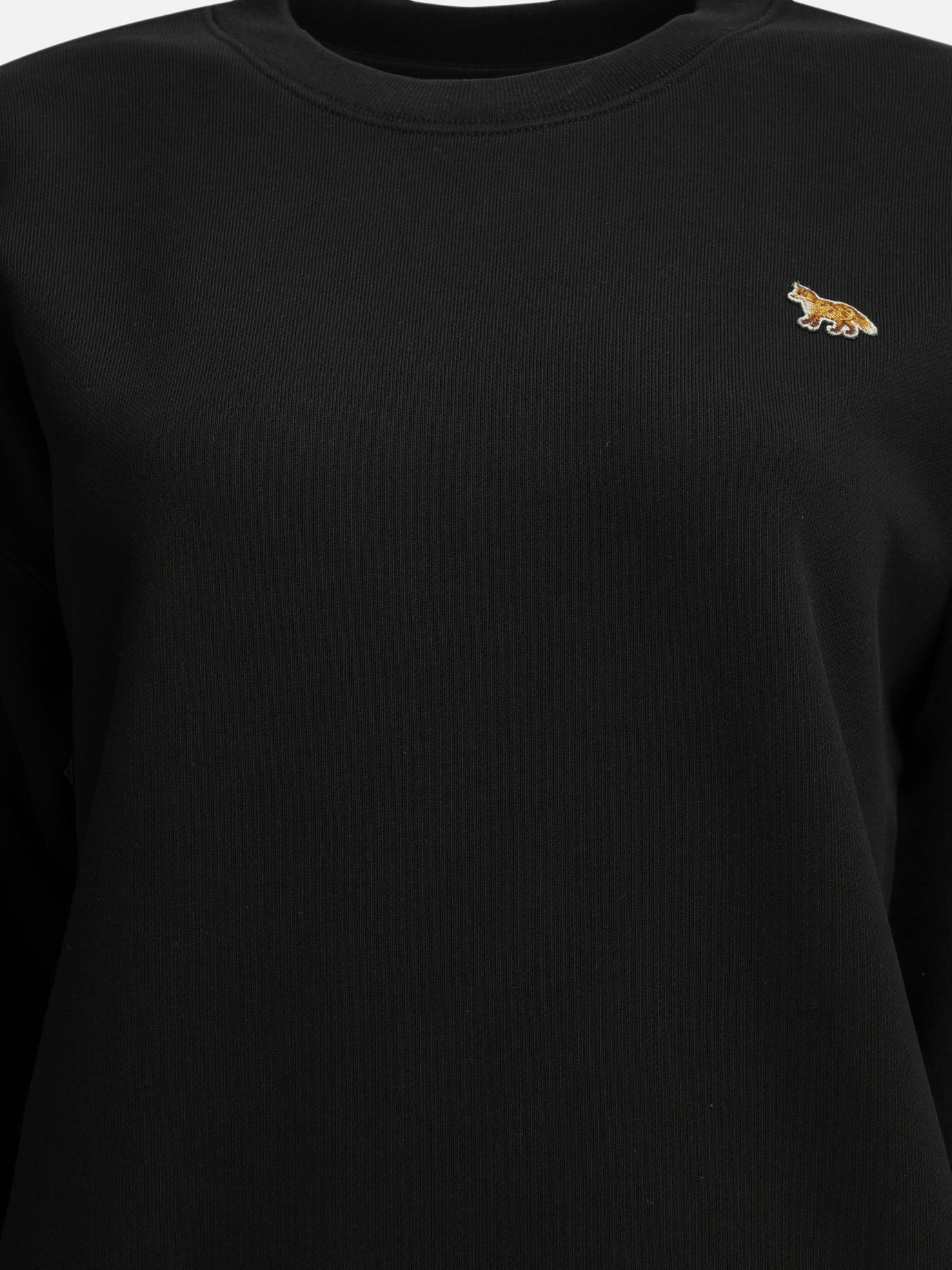 Felpe girocollo Logo  Nero - Maison Kitsuné Donna | PDP | VIETTI Online Store | thumbnail_3