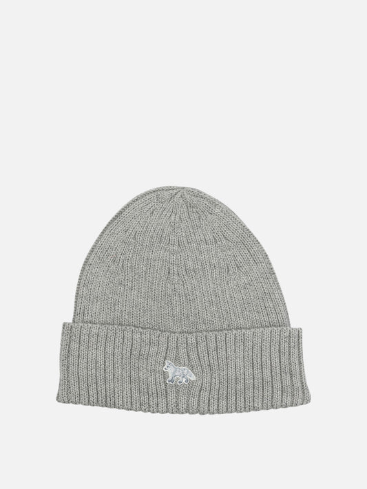 Maison Kitsuné "Baby Fox" Beanie Grey

