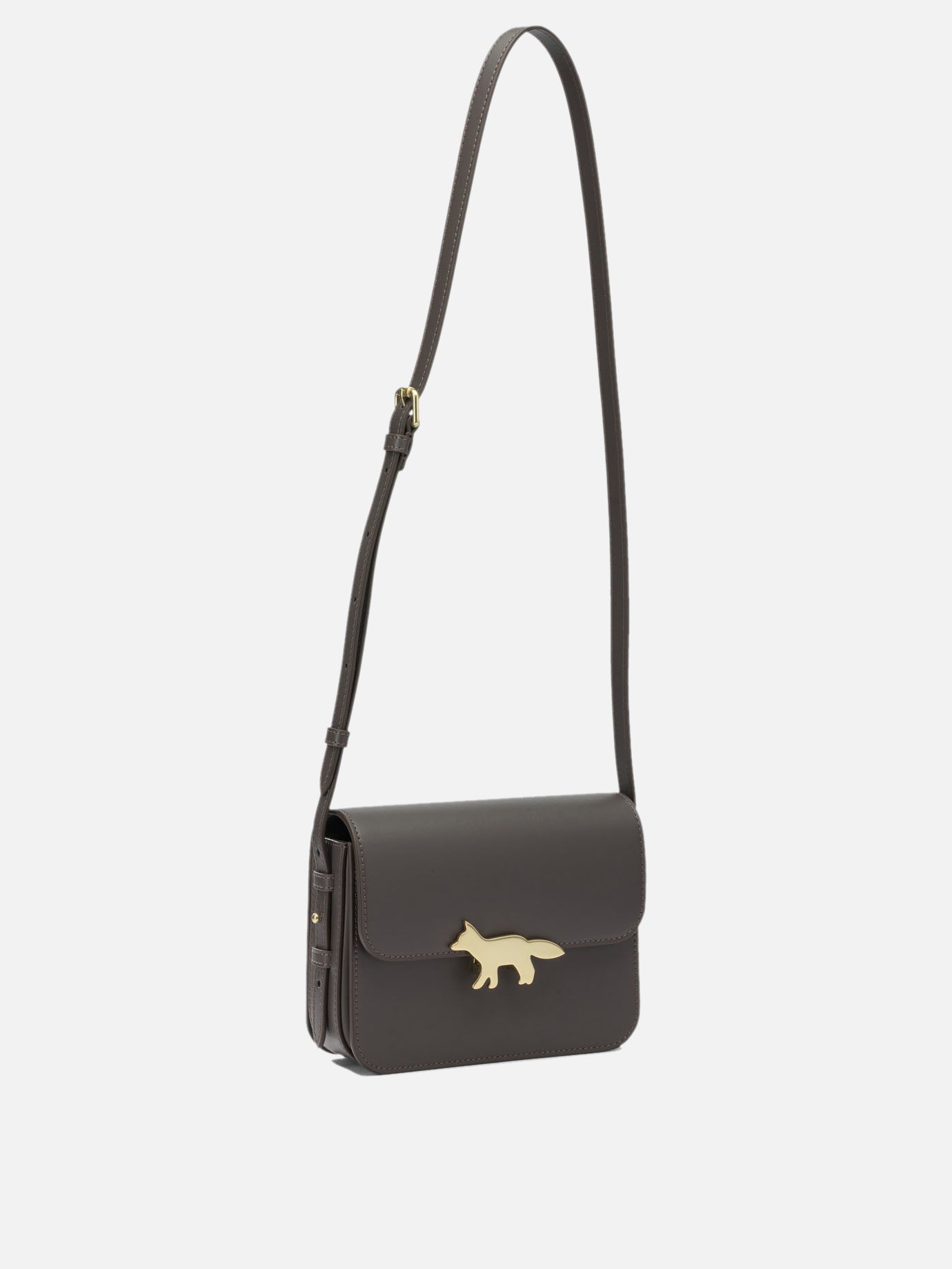 Small bags 100% bovine leather - Lining: 100% cotton  Brown - Maison Kitsuné Women | PDP | VIETTI Online Store | Zoom-Modal_2
