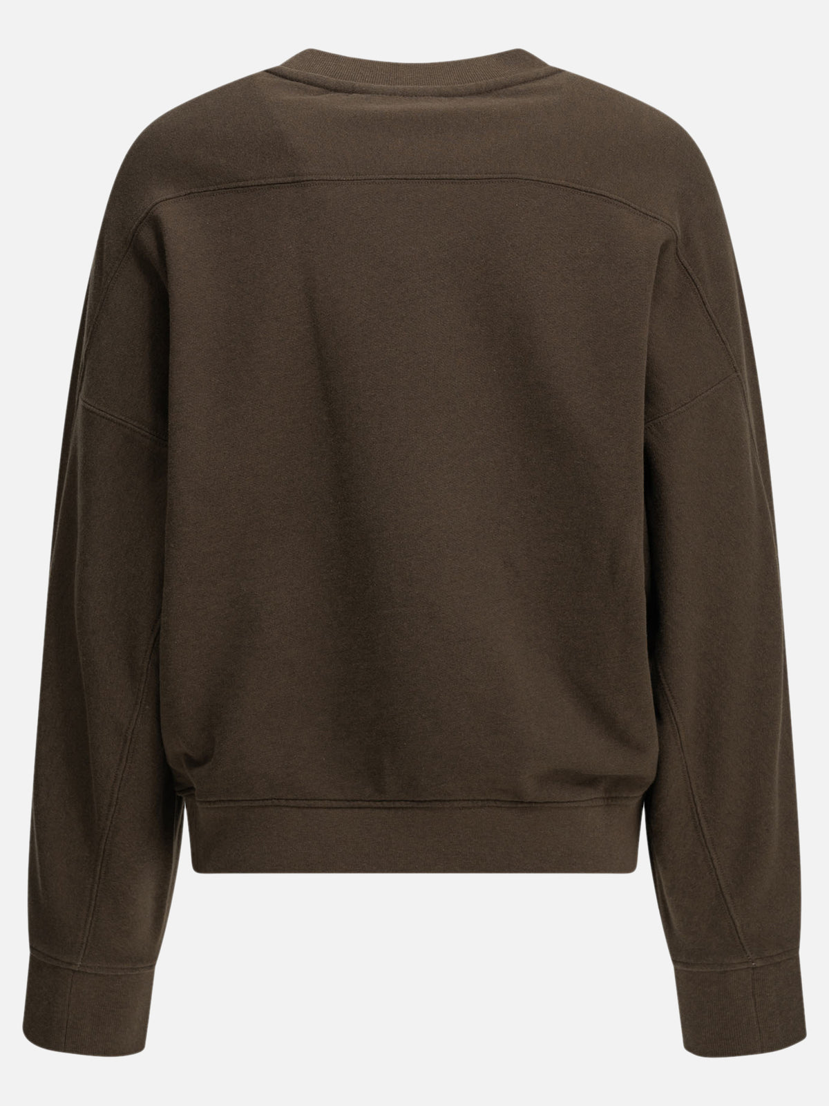 Maison Kitsuné "Baby Fox" Crew-Neck Sweatshirt Brown - VIETTI