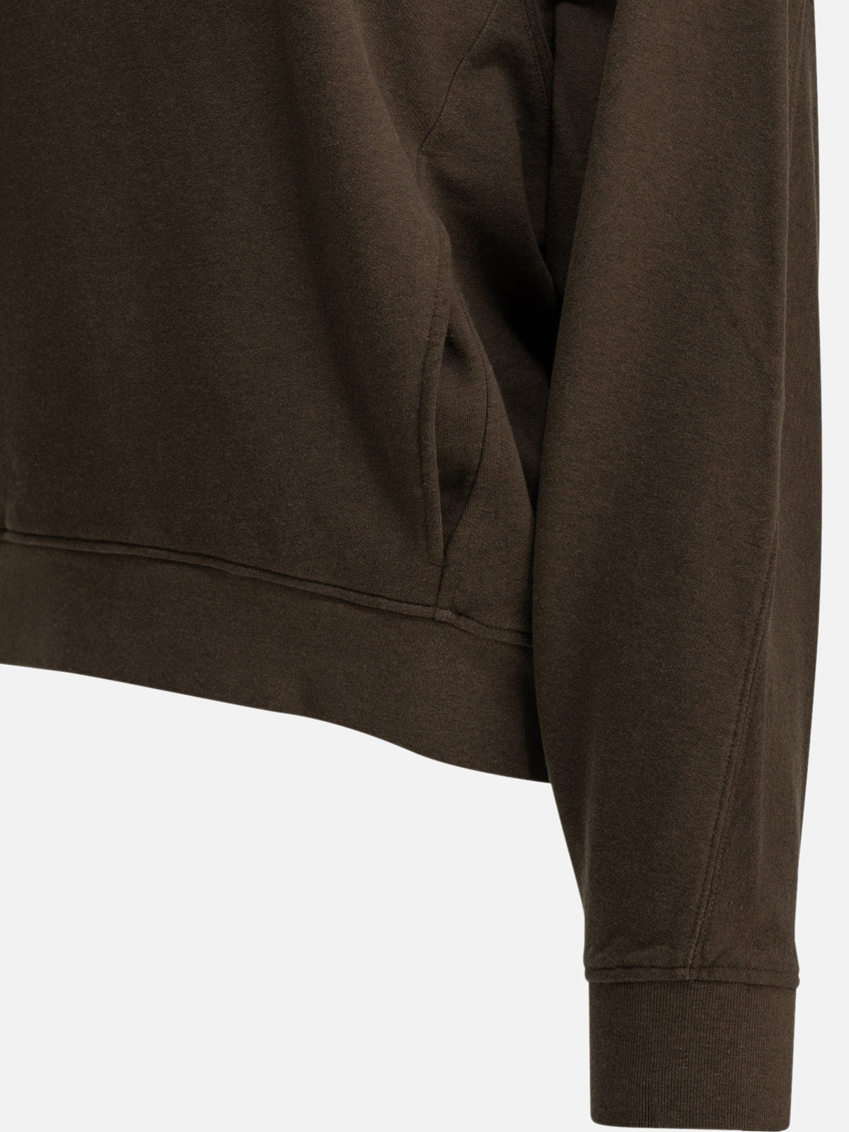 Maison Kitsuné "Baby Fox" Crew-Neck Sweatshirt Brown - VIETTI