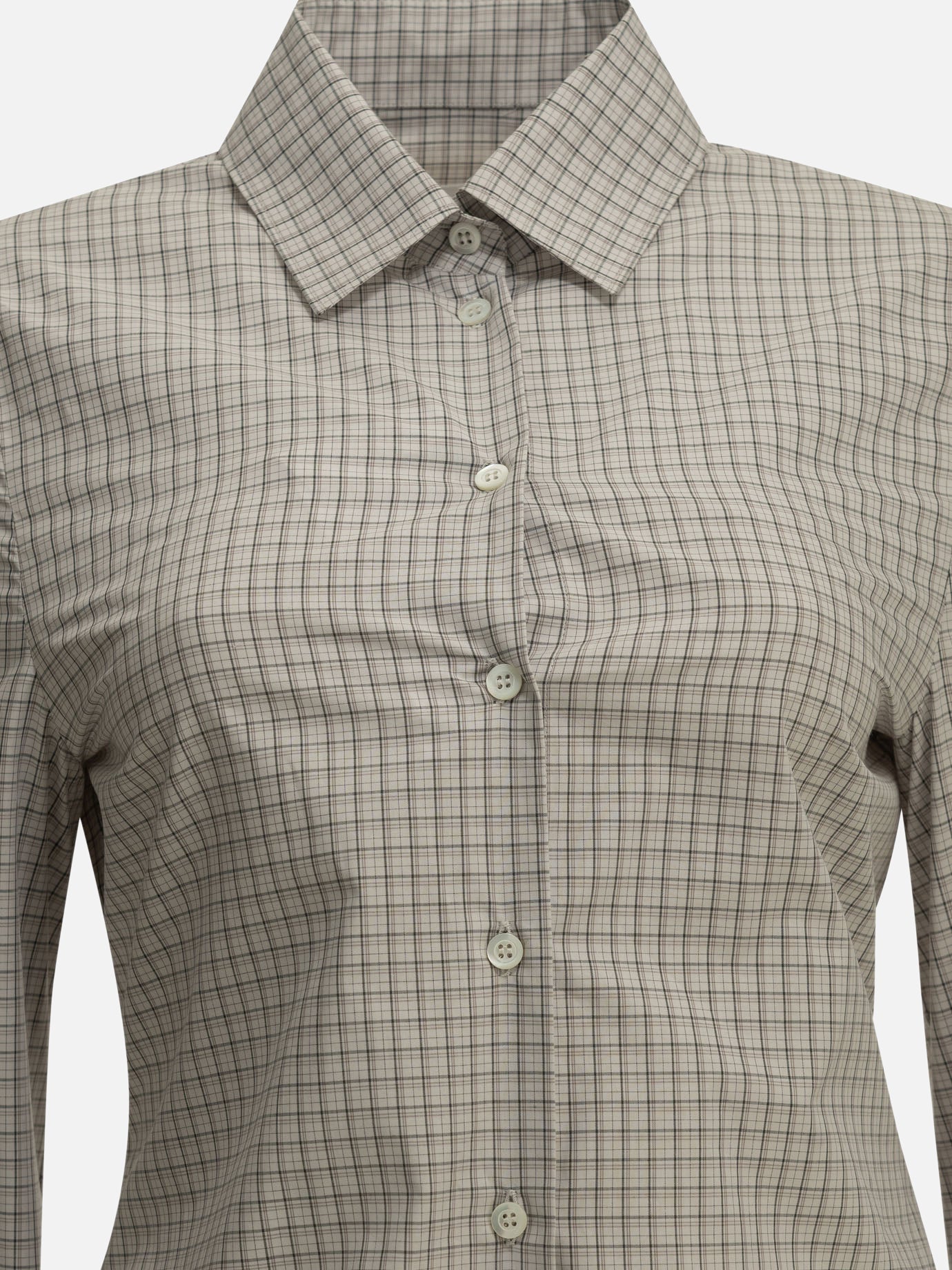 Casual shirts Check  Grey - Maison Margiela Women | PDP | VIETTI Online Store | thumbnail_3