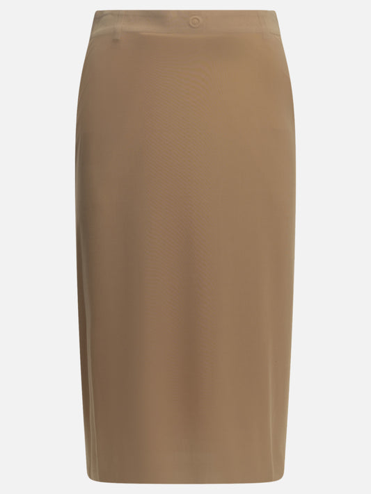 Maison Margiela "Fusion" Midi Skirt Beige


