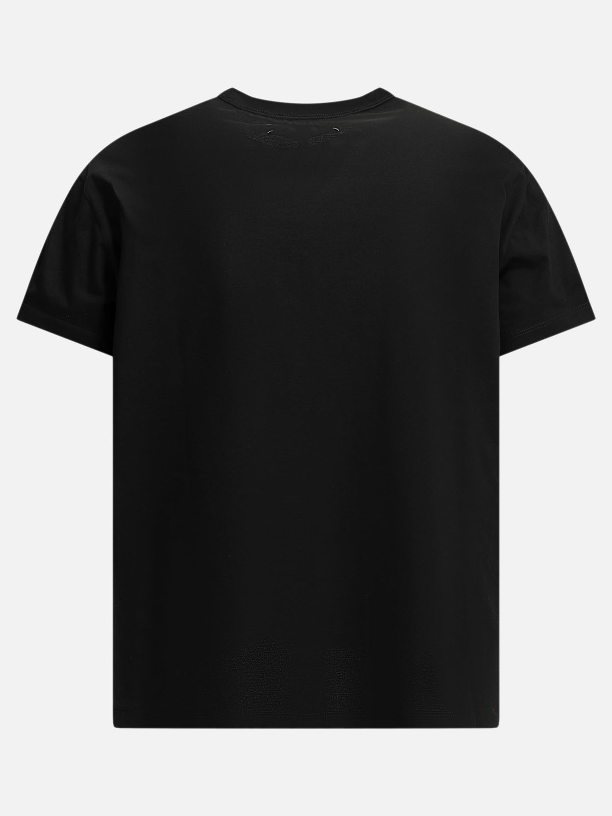 Maison Margiela T-shirt girocollo con logo Nero - VIETTI