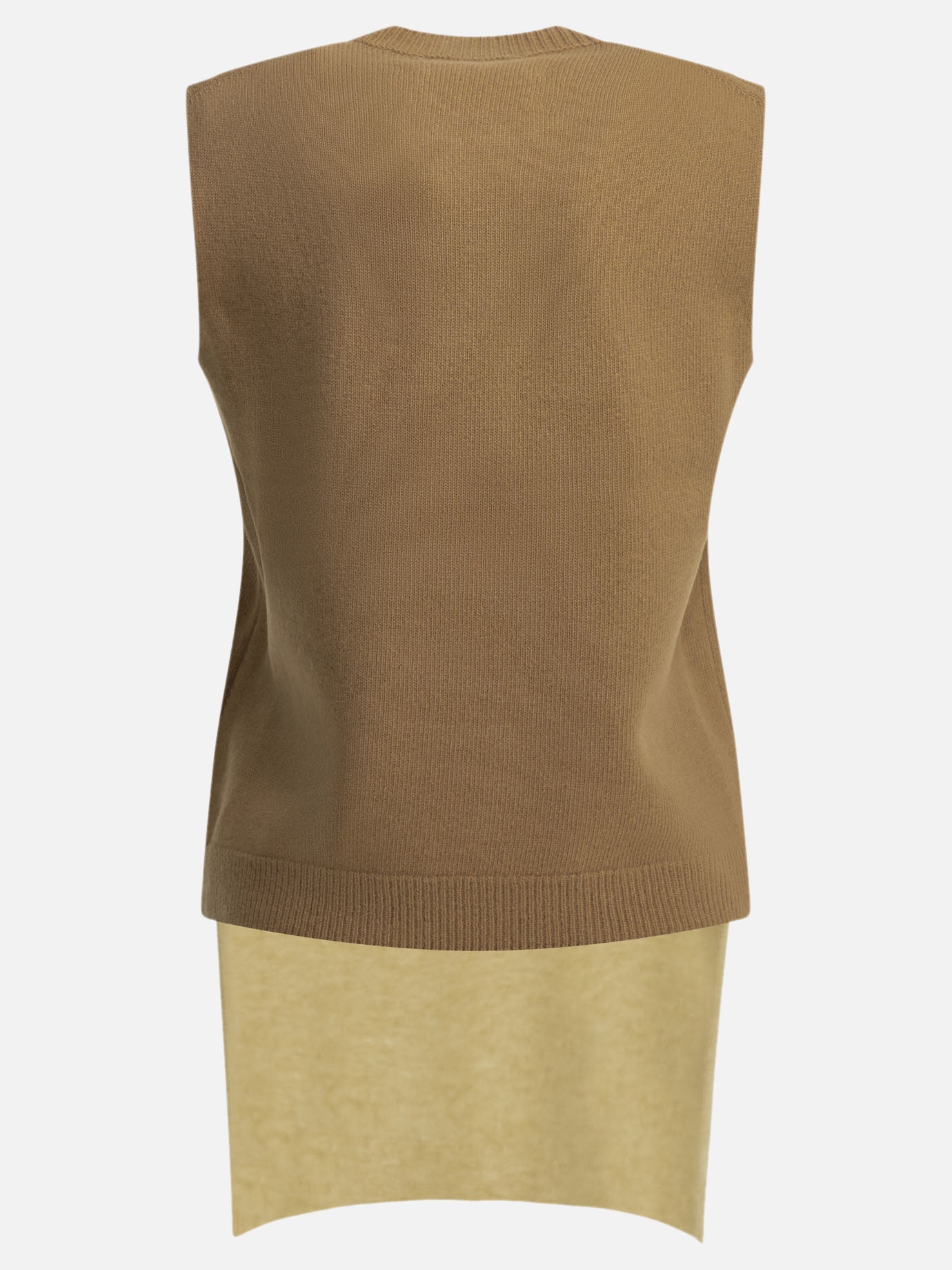 Vests Solid colour  Beige - Maison Margiela Women | PDP | VIETTI Online Store | thumbnail_2