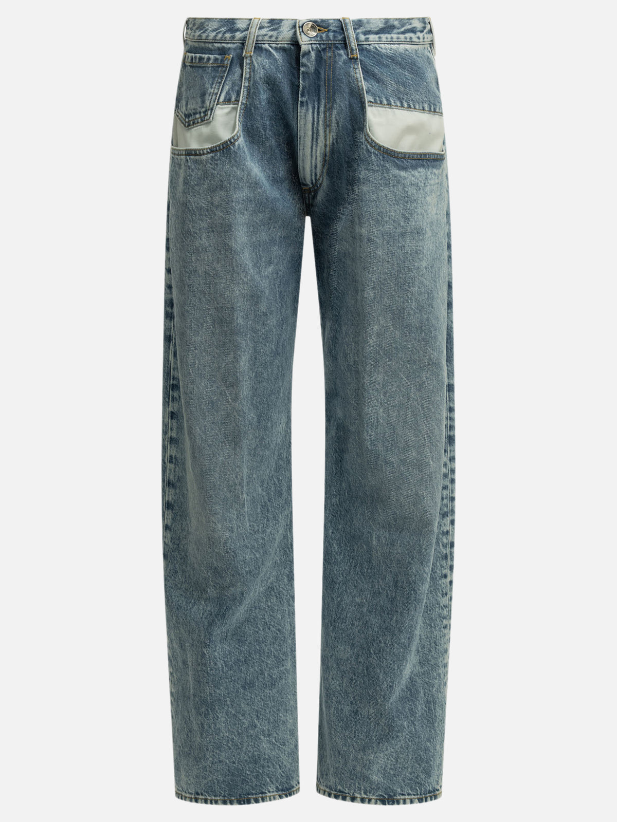 Maison Margiela "Boyfriend" Straight-Leg Jeans Light blue - VIETTI