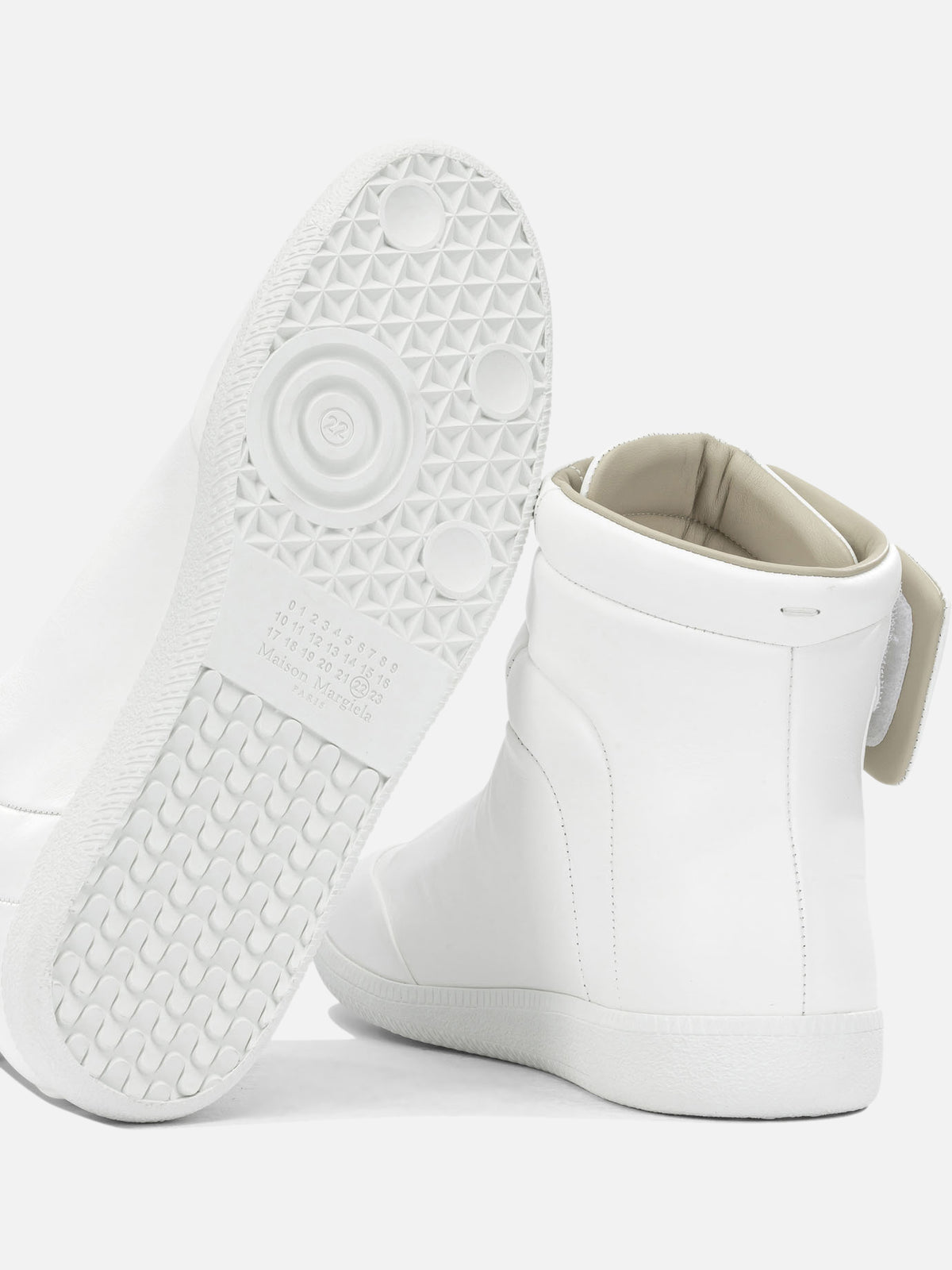 Maison Margiela "Future" High-Top Sneakers White - VIETTI