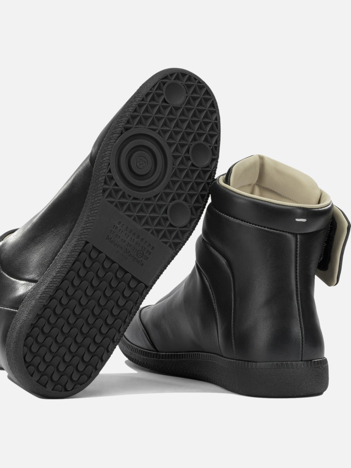 Maison Margiela "Future" High-Top Sneakers Black - VIETTI