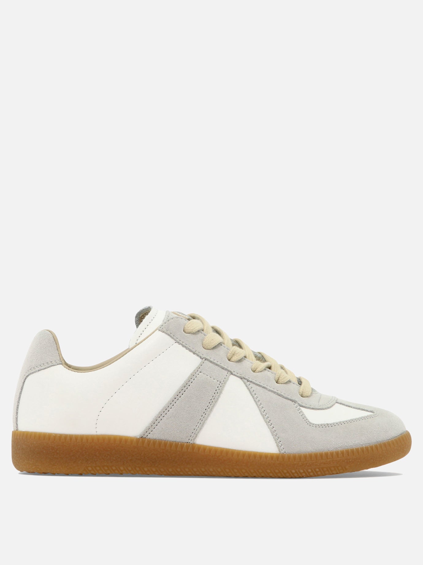 Sneaker basse 100% calf leather - 100% rubber  Bianco - Maison Margiela Donna | PDP | VIETTI Online Store | Zoom-Modal
