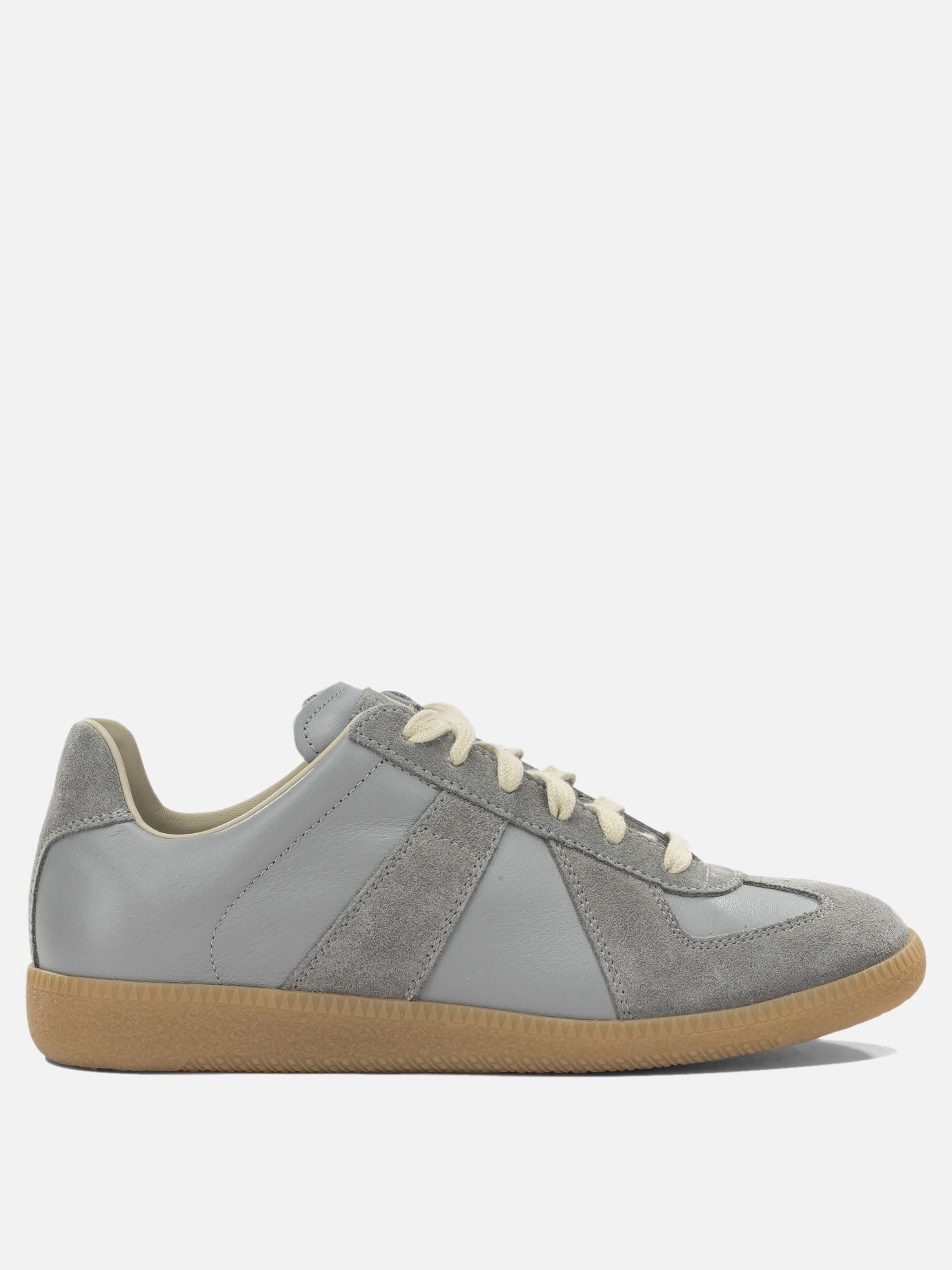 Low top sneakers 100% calf leather - 100% rubber  Light blue - Maison Margiela Women | PDP | VIETTI Online Store | thumbnail
