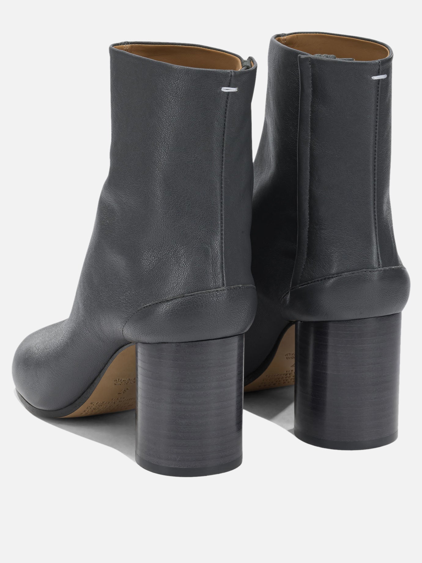 Zipped boots 100% sheep leather - 100% cow leather  Grey - Maison Margiela Women | PDP | VIETTI Online Store | Zoom-Modal_4
