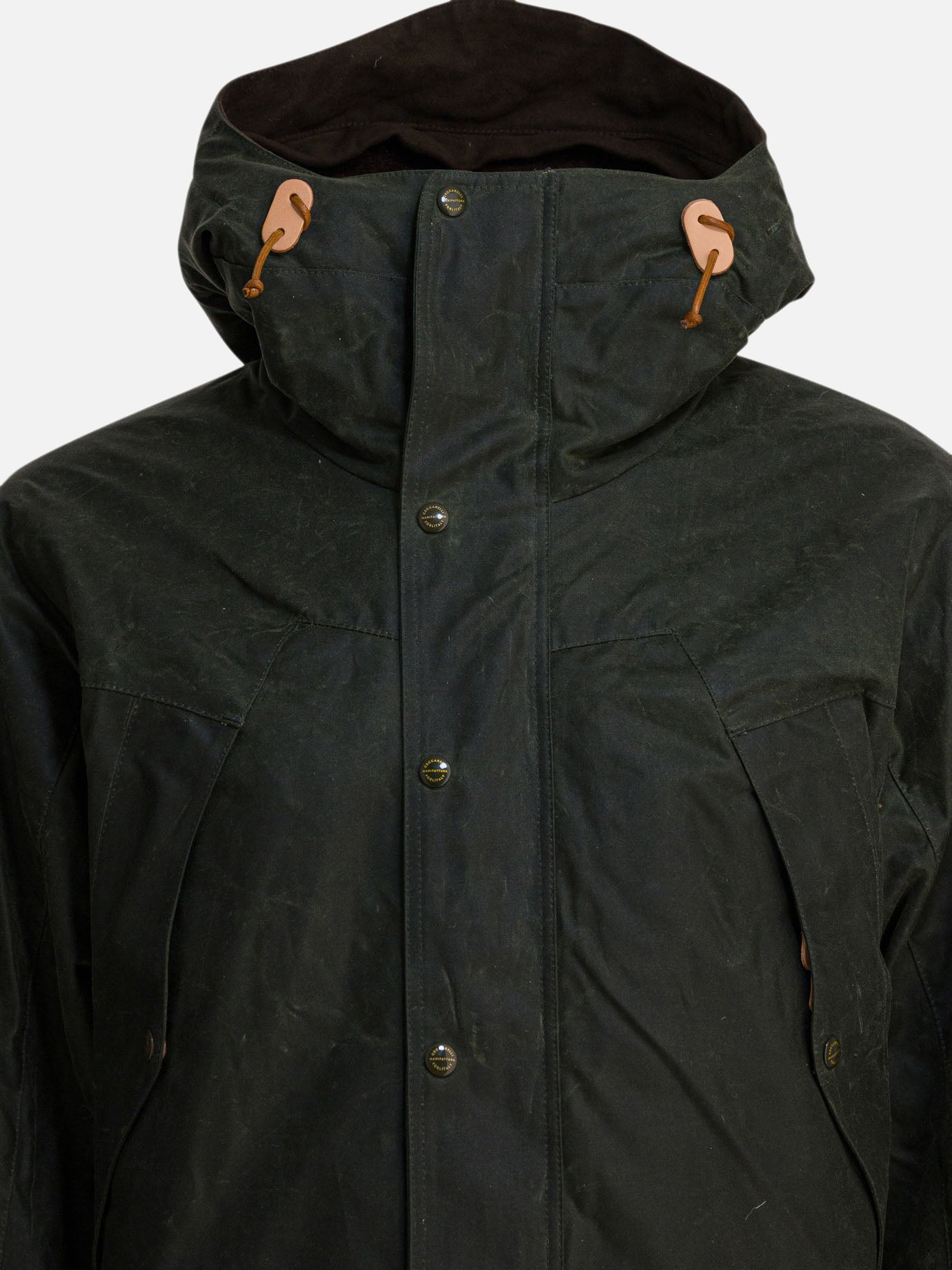 Parka Solid colour  Verde - Manifattura Ceccarelli Uomo | PDP | VIETTI Online Store | Zoom-Modal_3

