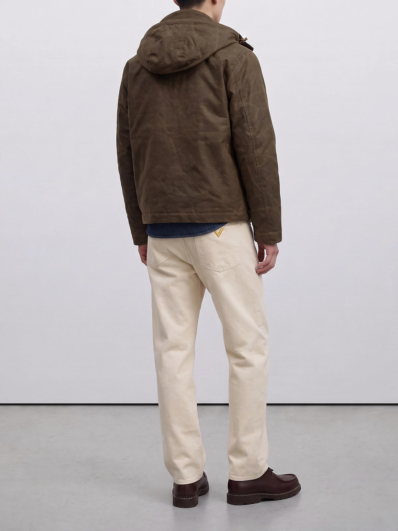 Quilted & Utility Jackets Solid colour  Brown - Manifattura Ceccarelli Men | PDP | VIETTI Online Store | thumbnail_3