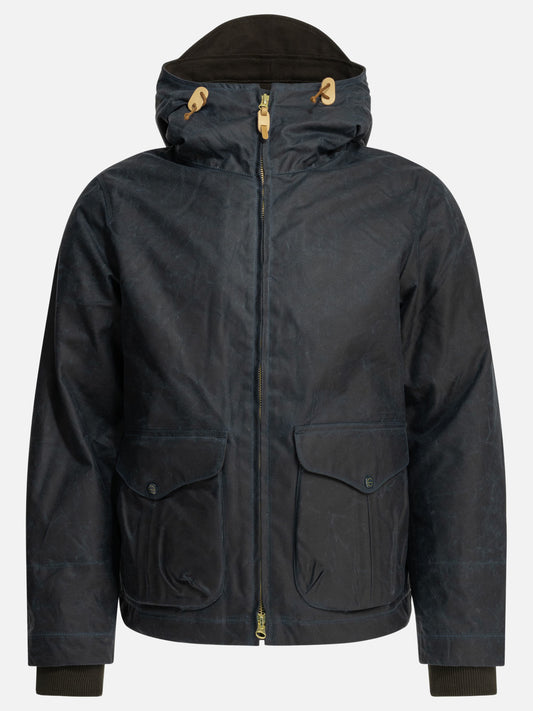 Quilted & Utility Jackets Solid colour  Blue - Manifattura Ceccarelli Men | PLP | VIETTI Online Store 
