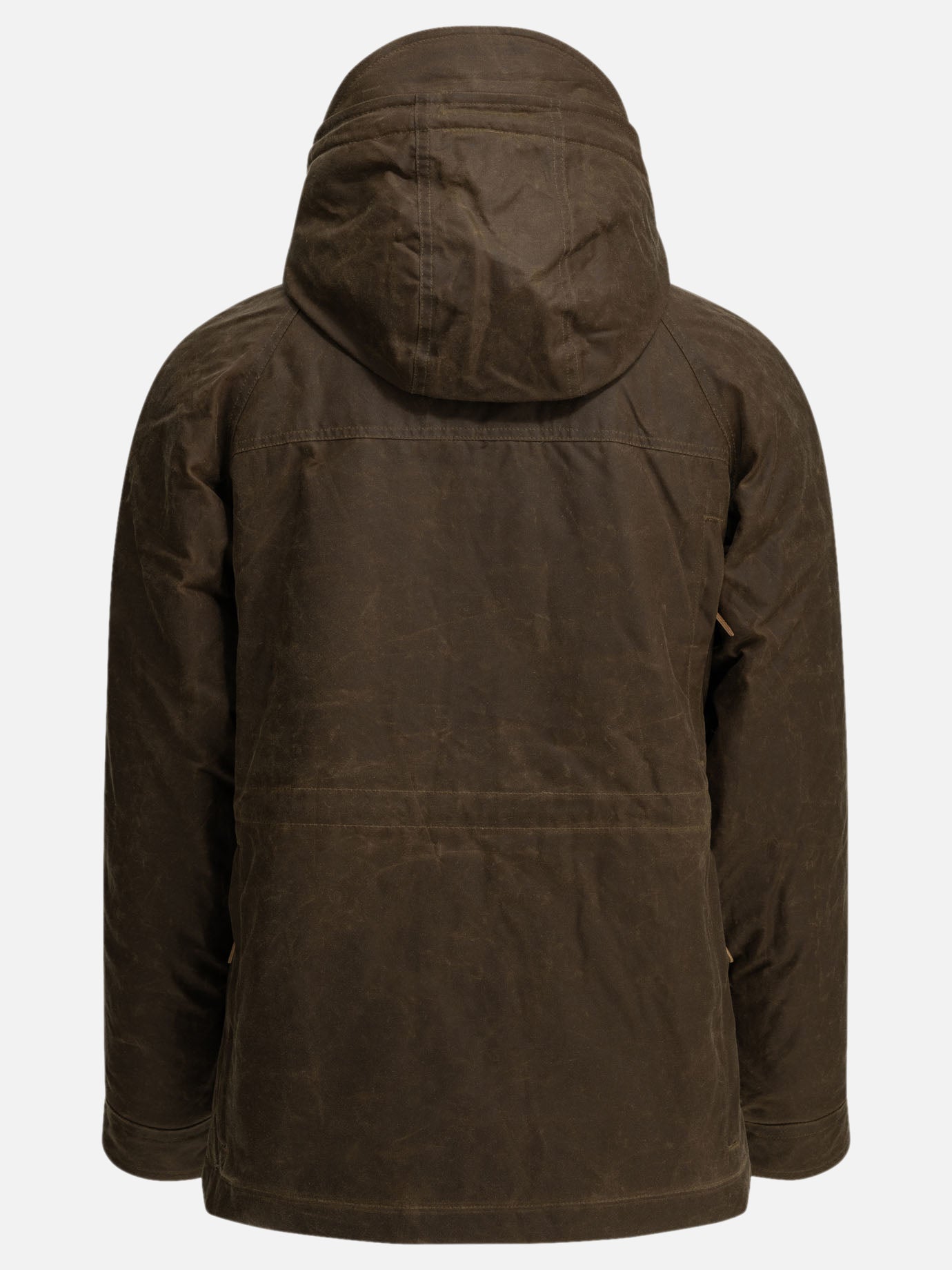 Parka Solid colour  Marrone - Manifattura Ceccarelli Uomo | PDP | VIETTI Online Store | thumbnail_2