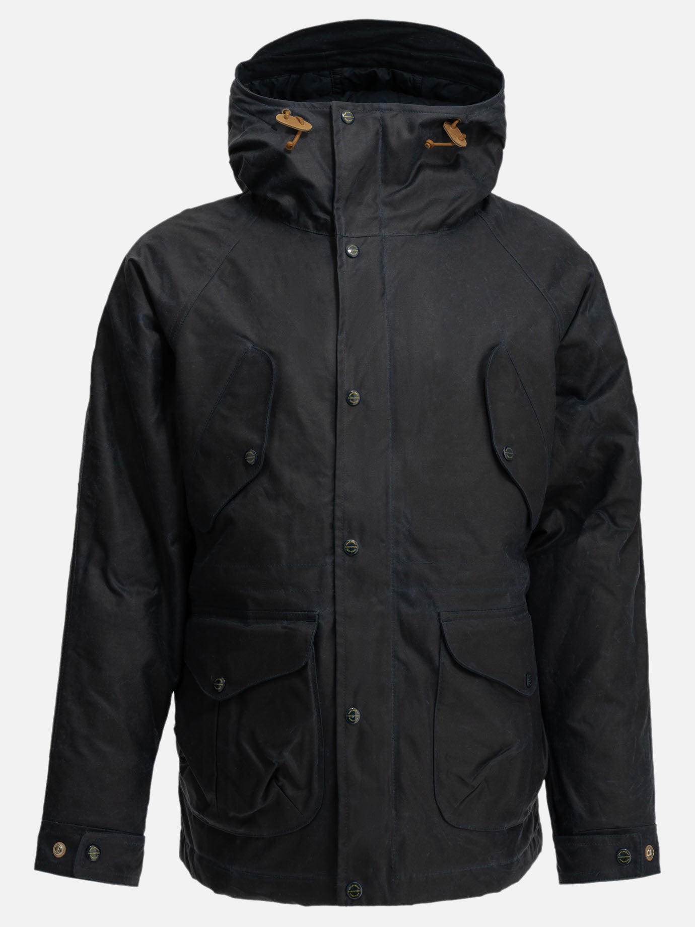 Parkas Solid colour  Blue - Manifattura Ceccarelli Men | PDP | VIETTI Online Store | thumbnail
