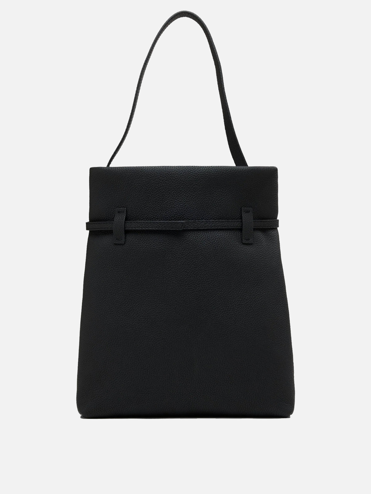 Manu Atelier "Tote du Jour" Medium Shoulder Bag Black - VIETTI