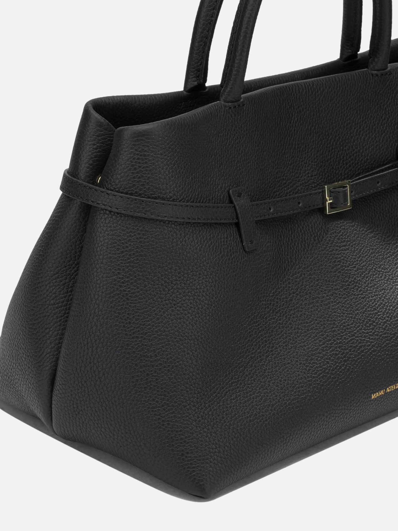 Medium bags 100% calf leather - Lining: 100% polyester  Black - Manu Atelier Women | PDP | VIETTI Online Store | thumbnail_4