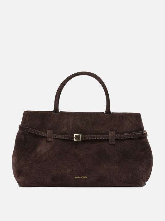Medium bags 100% calf leather - Lining: 100% polyester  Brown - Manu Atelier Women | PLP | VIETTI Online Store 
