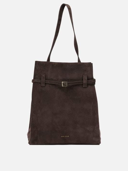 Medium bags 100% calf leather - Lining: 100% polyester  Brown - Manu Atelier Women | PLP | VIETTI Online Store 
