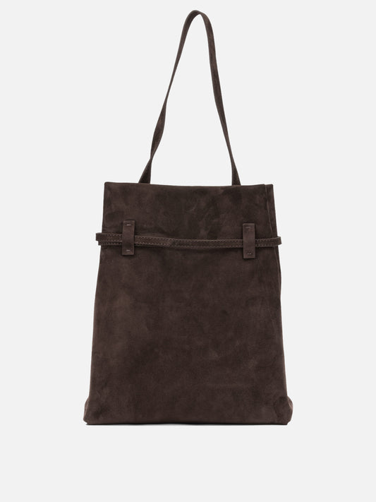 Manu Atelier "Tote du Jour" Medium Shoulder Bag Brown

