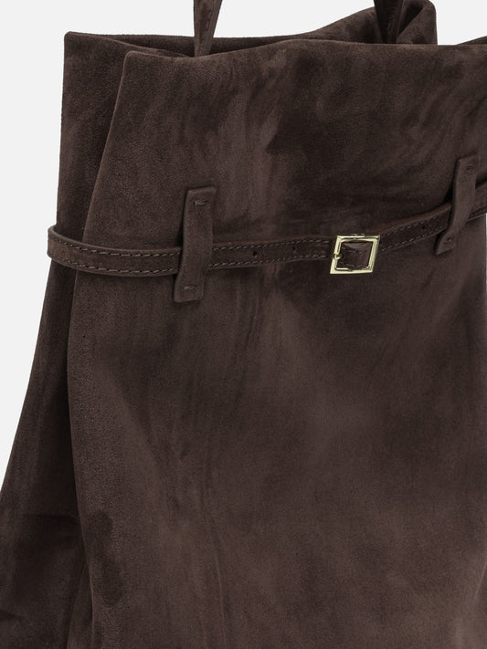 Manu Atelier "Tote du Jour" Medium Shoulder Bag Brown

