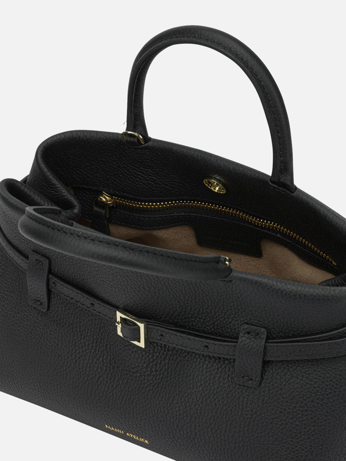 Manu Atelier "Le Cambon 25" Small Handbag Black - VIETTI