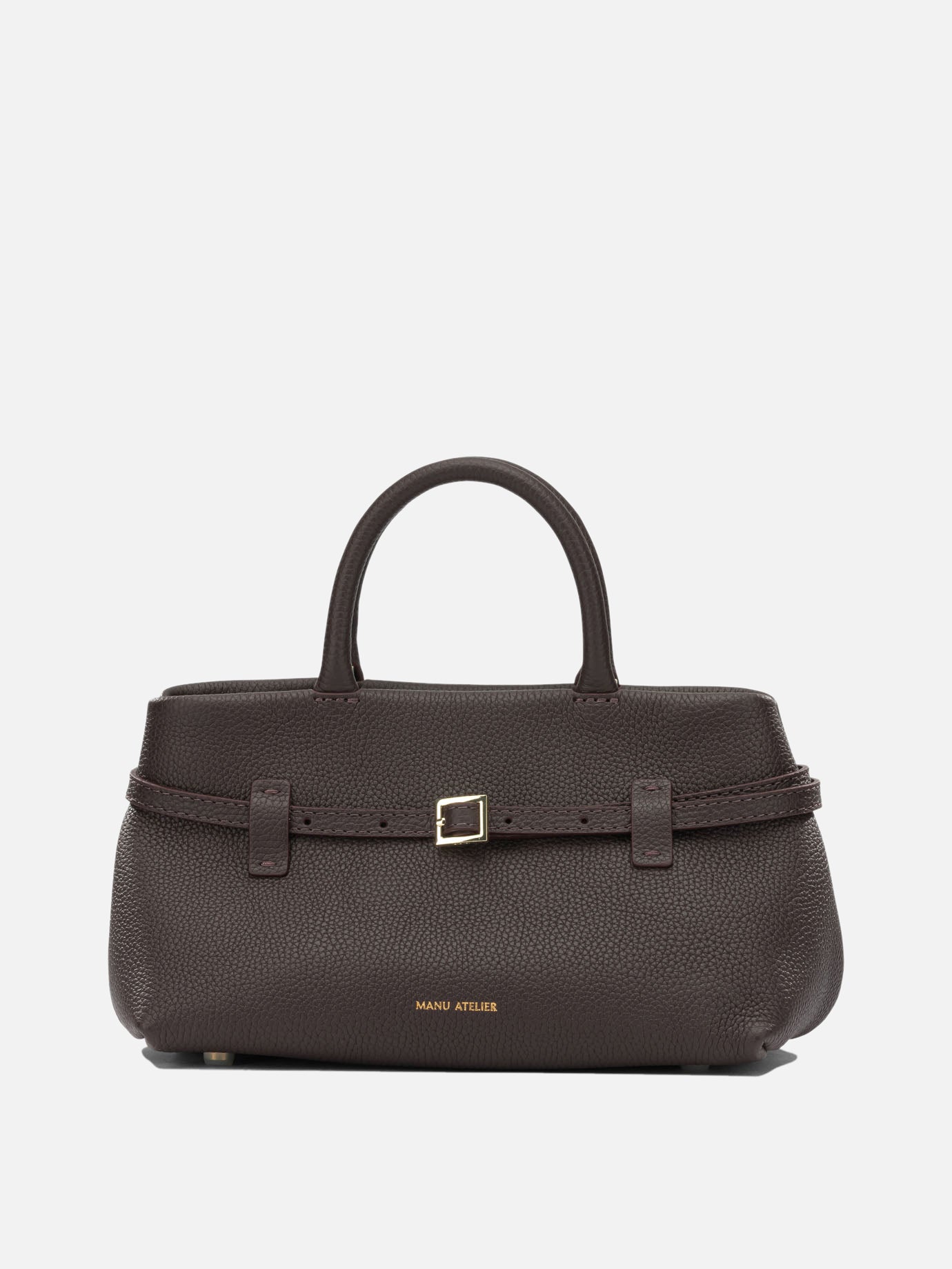 Borse piccole 100% calf leather - Lining: 100% polyester  Marrone - Manu Atelier Donna | PDP | VIETTI Online Store | Zoom-Modal
