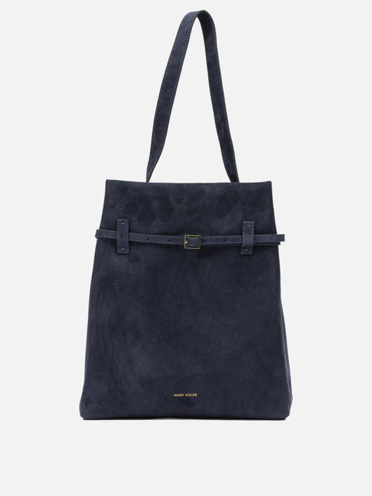 Medium bags 100% calf leather - Lining: 100% polyester  Blue - Manu Atelier Women | PLP | VIETTI Online Store 
