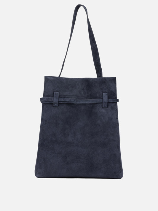 Manu Atelier "Tote du Jour" Medium Shoulder Bag Blue

