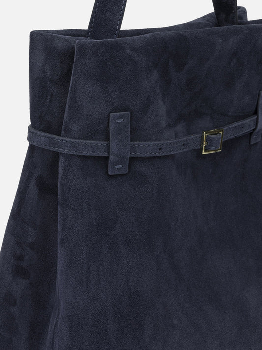 Manu Atelier "Tote du Jour" Medium Shoulder Bag Blue

