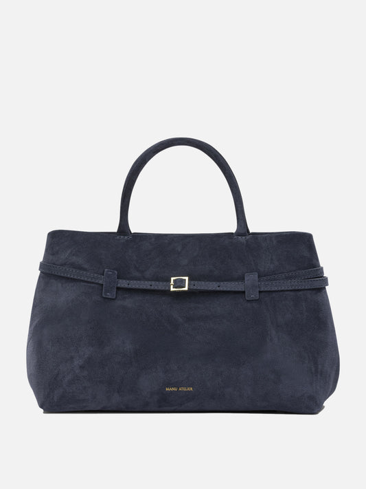 Medium bags 100% calf leather - Lining: 100% polyester  Blue - Manu Atelier Women | PLP | VIETTI Online Store 
