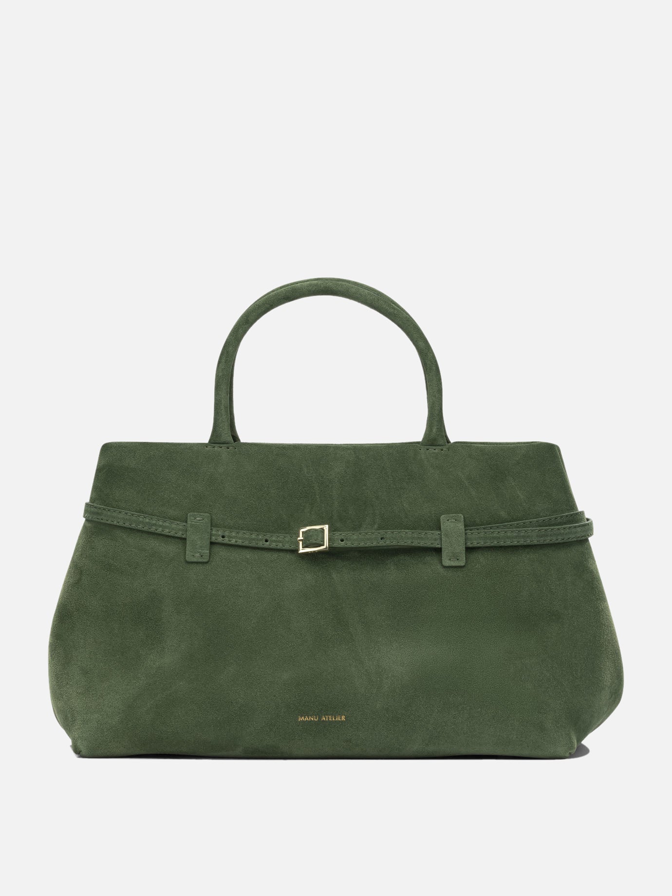 Medium bags 100% calf leather - Lining: 100% polyester  Green - Manu Atelier Women | PDP | VIETTI Online Store | Zoom-Modal
