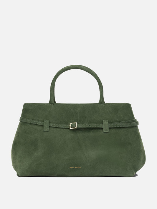 Medium bags 100% calf leather - Lining: 100% polyester  Green - Manu Atelier Women | PLP | VIETTI Online Store 
