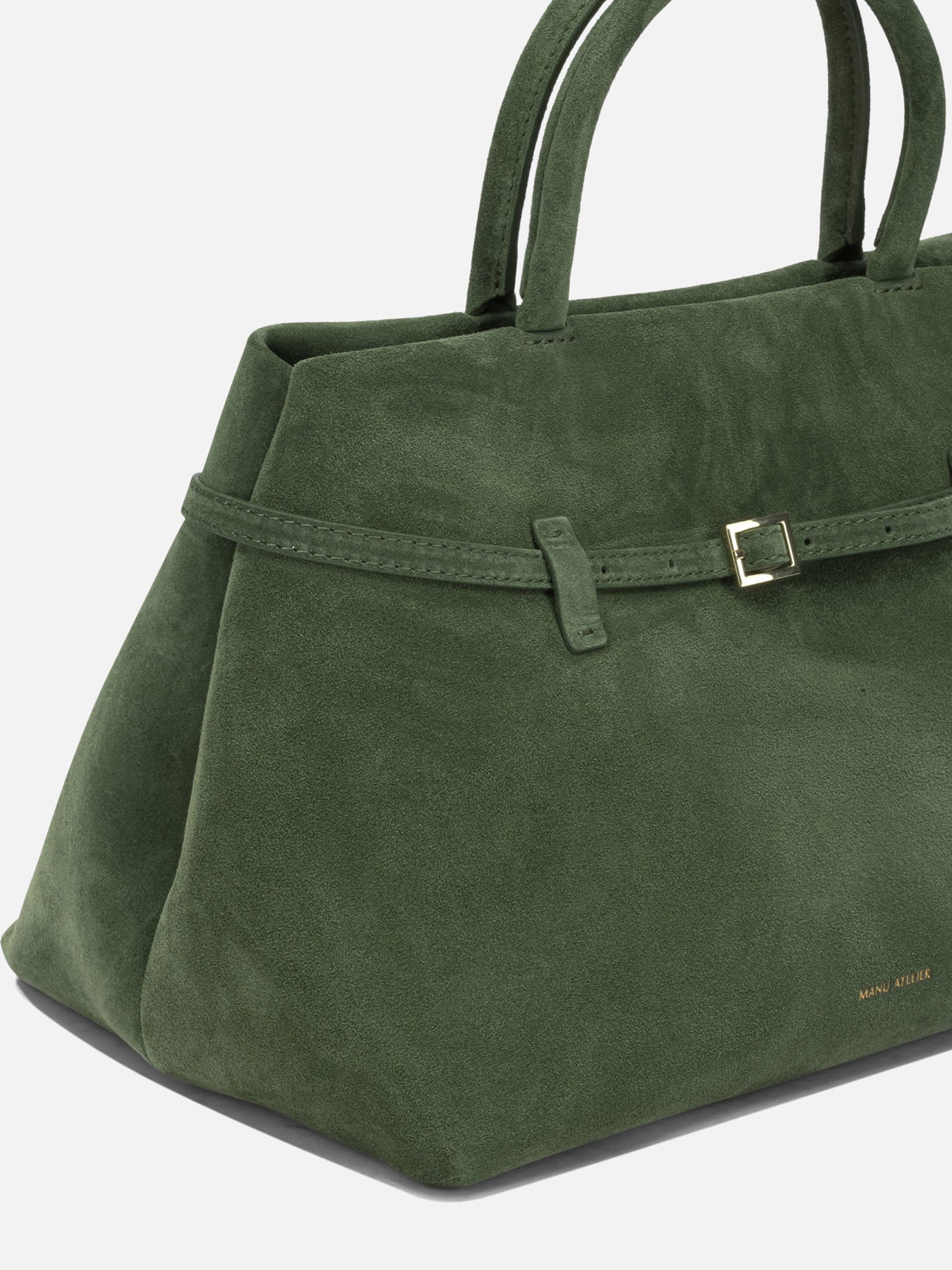Medium bags 100% calf leather - Lining: 100% polyester  Green - Manu Atelier Women | PDP | VIETTI Online Store | thumbnail_4