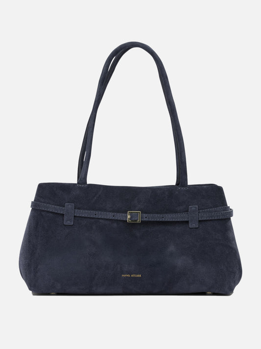 Medium bags 100% calf leather - Lining: 100% polyester  Blue - Manu Atelier Women | PLP | VIETTI Online Store 

